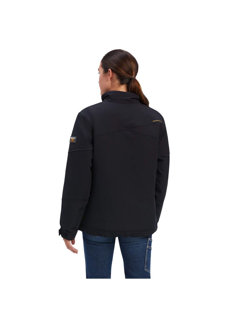 Vêtements De Travail Ariat Rebar Dri-Tek DuraStretch Insulated Jackets Noir | VMY-9806229