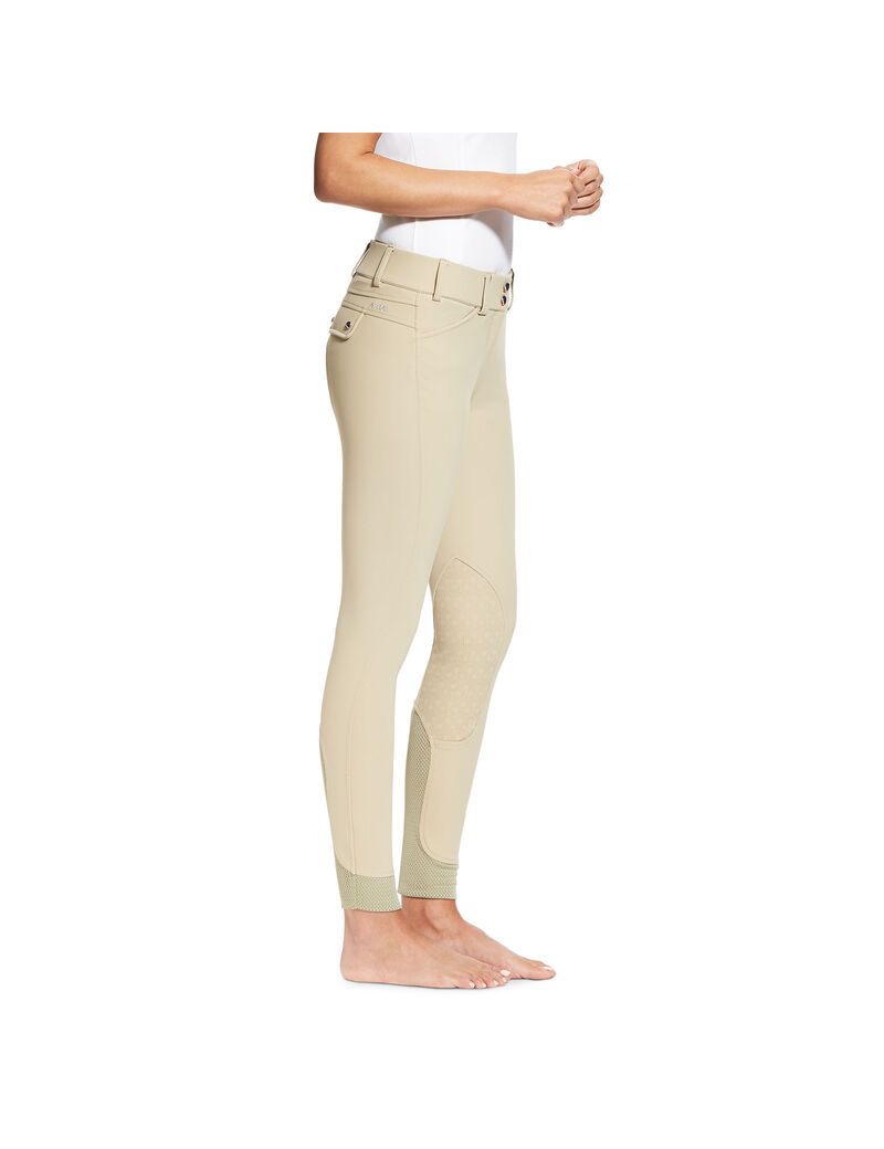 Pantalon Ariat Tri Factor Grip Knee Patch Breech Marron | JQC-8423324