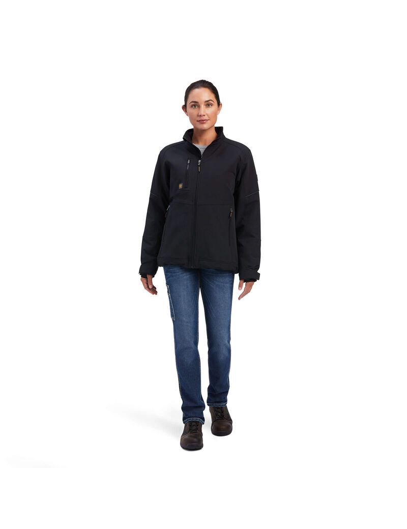 Vêtements De Travail Ariat Rebar Dri-Tek DuraStretch Insulated Jackets Noir | VMY-9806229