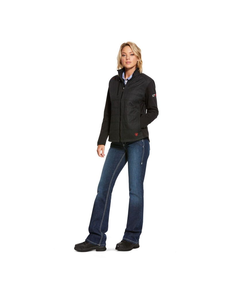 Vestes Ariat FR Cloud 9 Insulated Noir | ONS-4232289