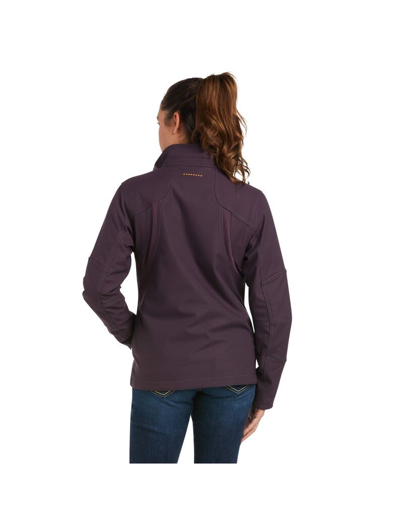 Vêtements De Travail Ariat Rebar Stretch Tela Softshell Jackets Violette | HPC-5644238