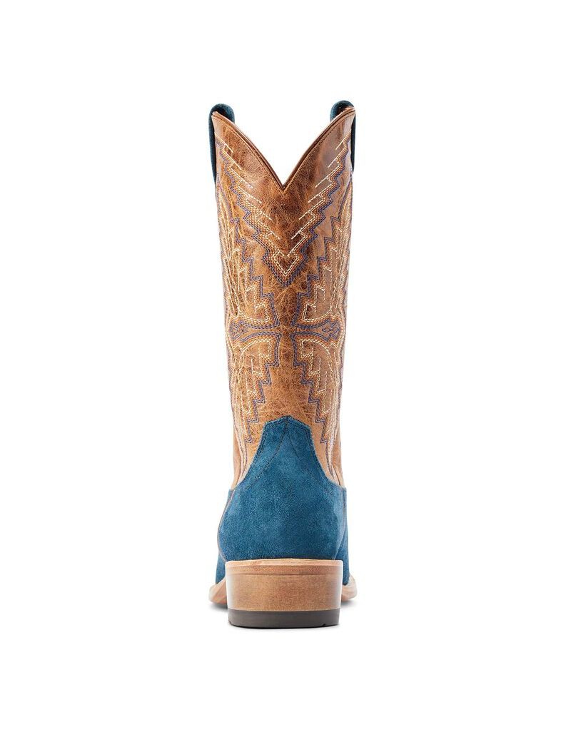 Bottes Western Ariat Futurity Showman Grise Bleu | WNB-5963029