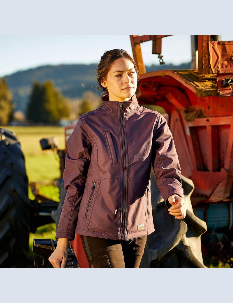 Vêtements De Travail Ariat Rebar Stretch Tela Softshell Jackets Violette | HPC-5644238