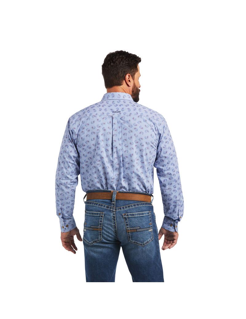 Chemises De Costume Ariat Team Farran Classiche Fit Multicolore | CQH-1908411