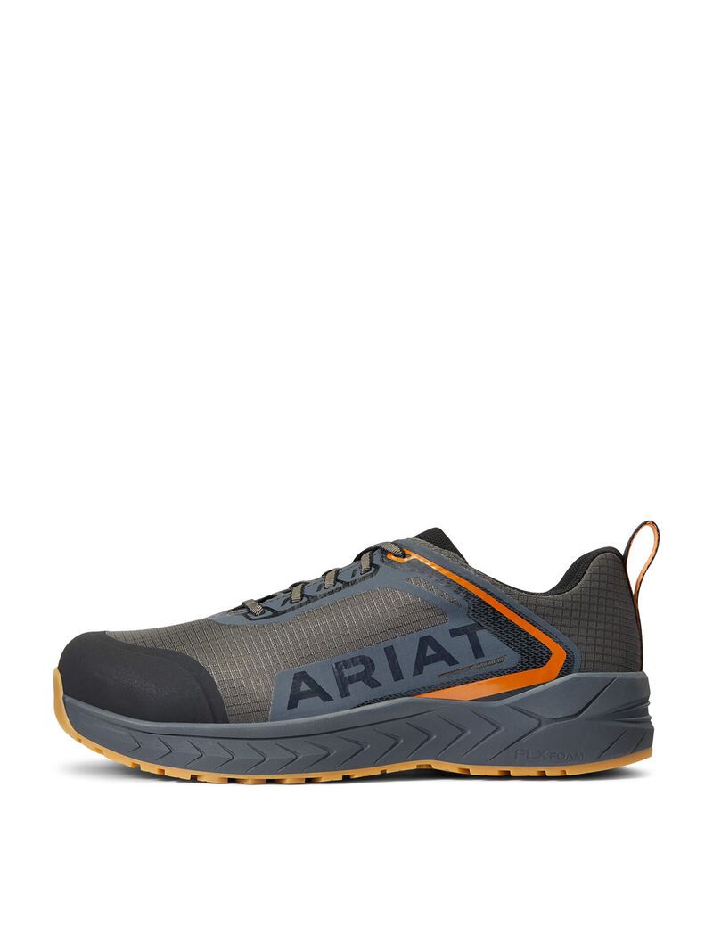 Bottes de Travail Ariat Outpace Composite Embout Sécurité Shoe Grise | UBB-5601434