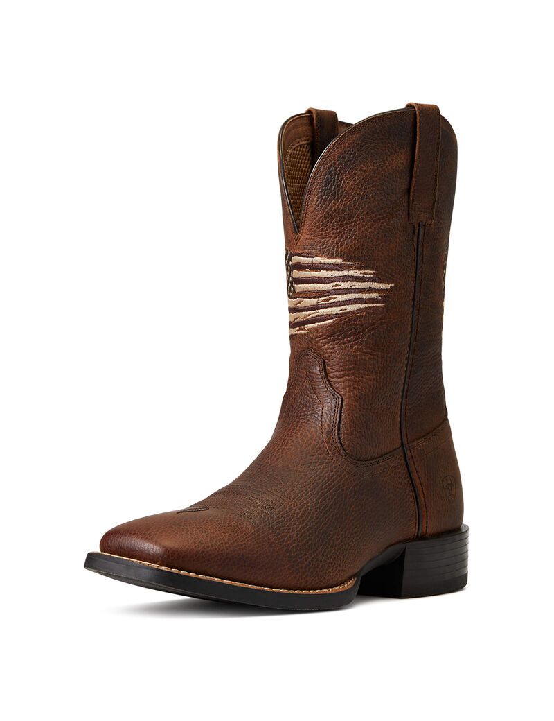 Bottes Western Ariat Sport All Country Marron | UAC-9805694