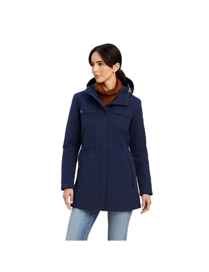 Vestes Ariat Argentium Parka Bleu Marine | EPU-8051566