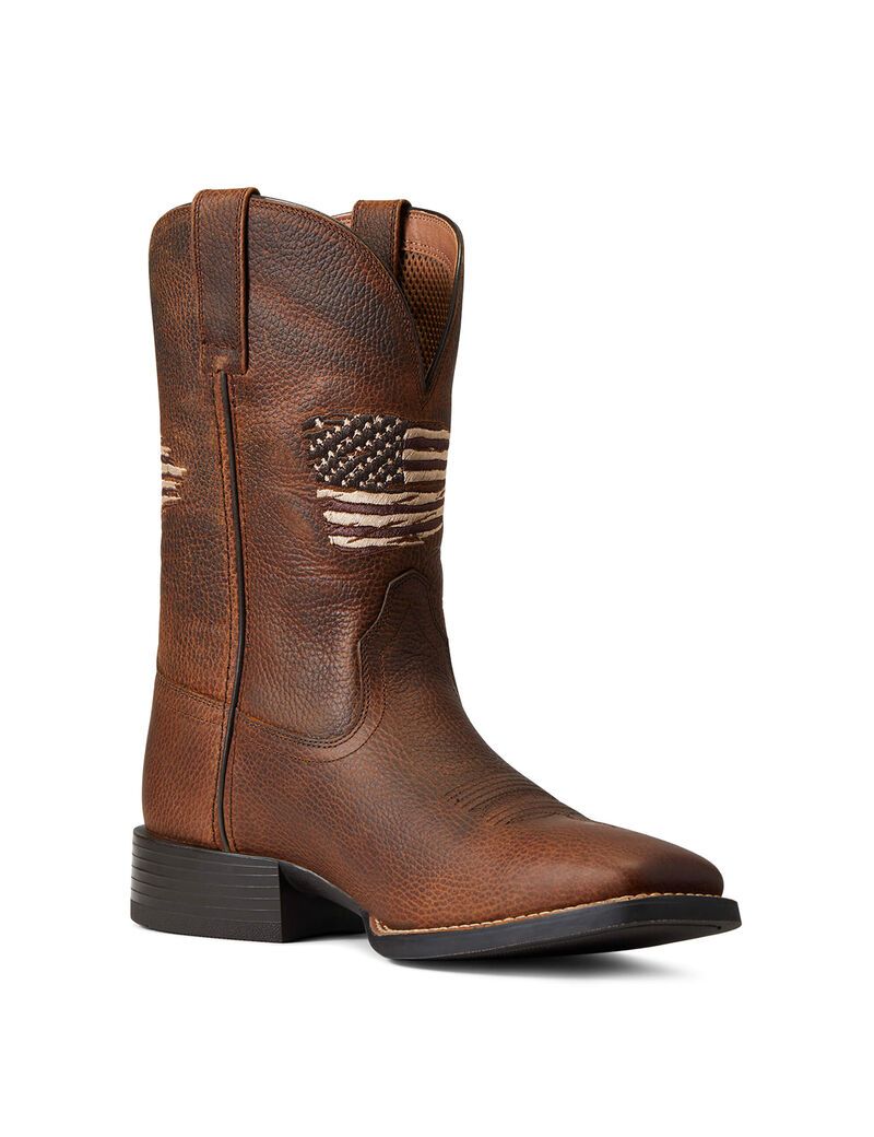 Bottes Western Ariat Sport All Country Marron | UAC-9805694