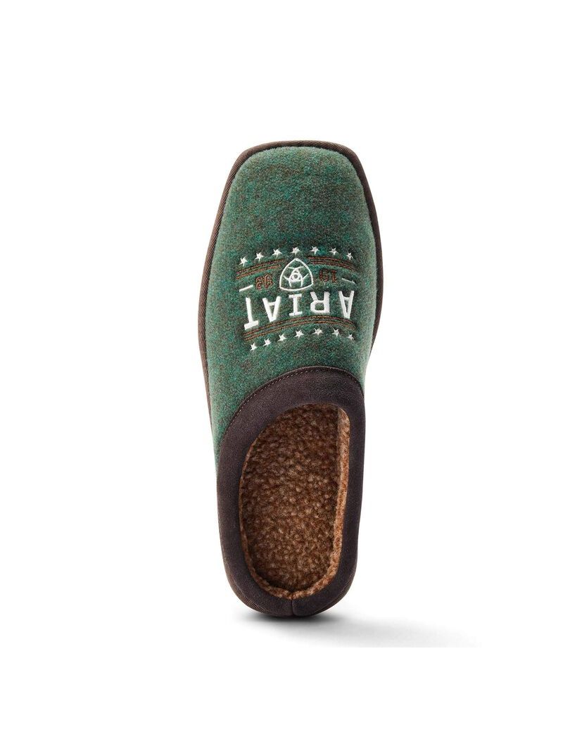 Chaussons Ariat 93 Liberty Square Embout Vert | GJO-6590180