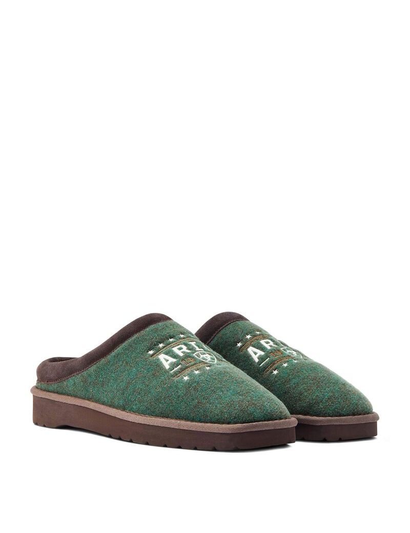 Chaussons Ariat 93 Liberty Square Embout Vert | GJO-6590180