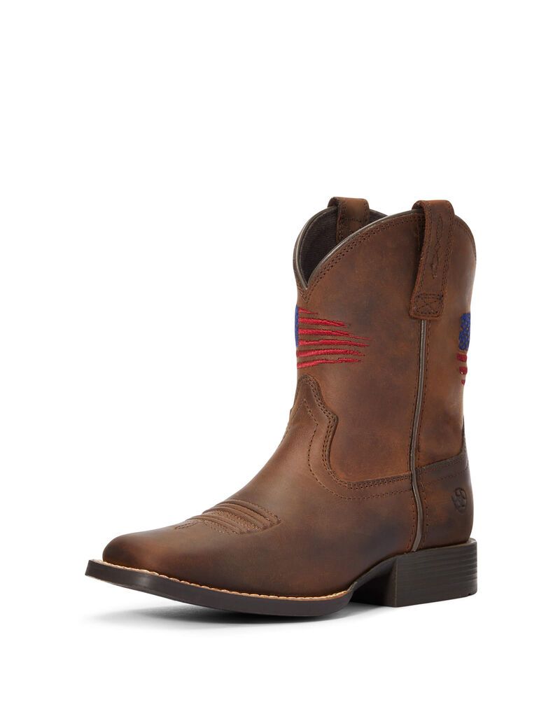 Bottes Western Ariat Patriot Ii Marron | ERN-3989986