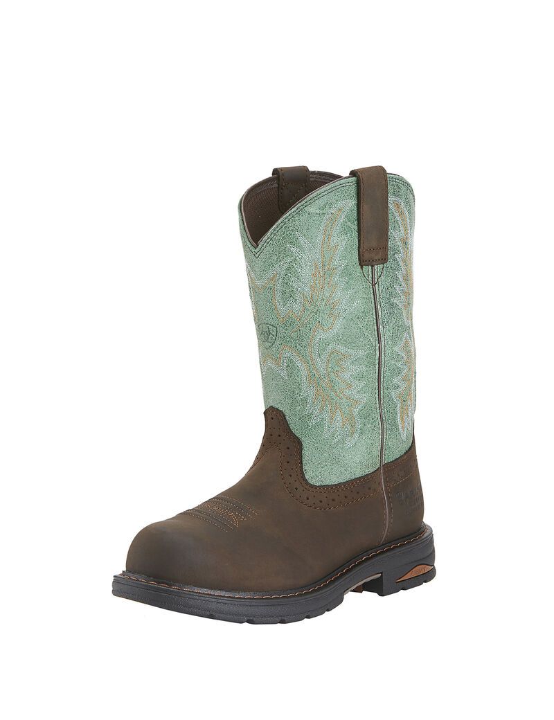 Bottes de Travail Ariat Tracey Imperméables Composite Embout Marron | PIX-0354436