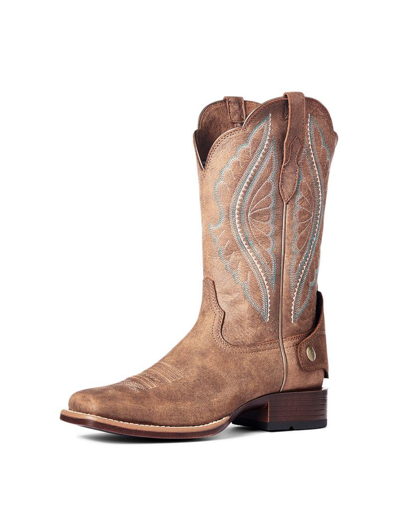 Bottes Western Ariat Primetime Ez Zip Marron | JIH-4725565