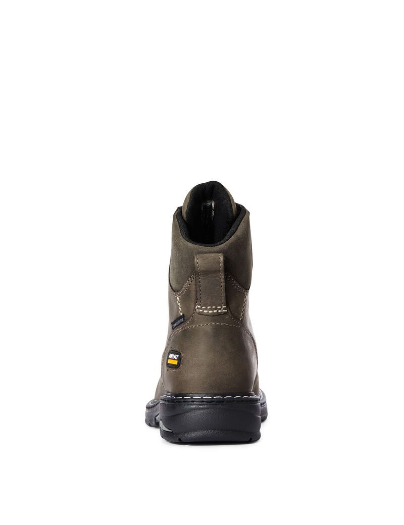 Bottes de Travail Ariat Casey 6' Composite Embout Grise | FHB-7503031