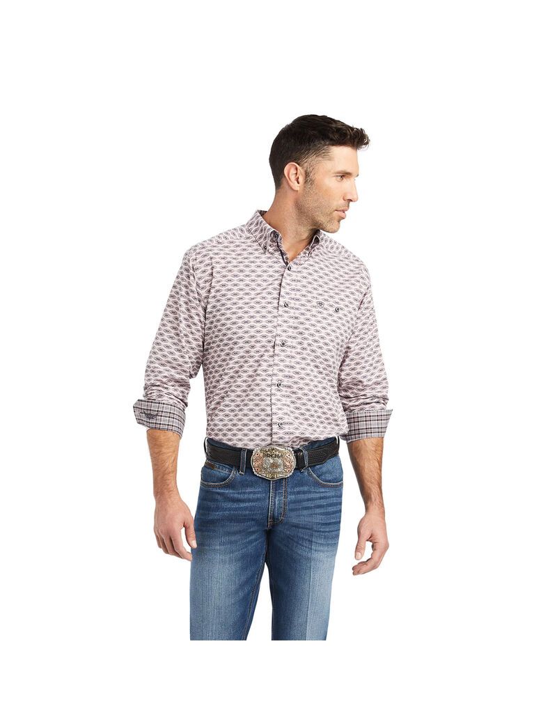 Chemises De Costume Ariat Relentless Superior Stretch Classiche Fit Violette | NOS-8299073