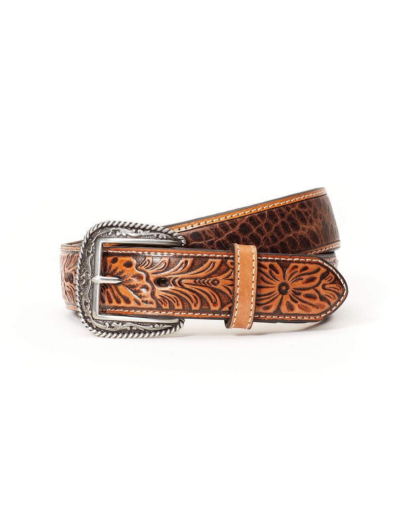 Ceintures Ariat Stonetown Marron | UJF-9911101