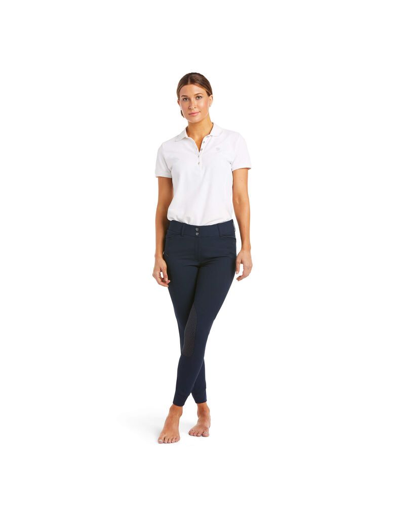 Pantalon Ariat Prelude Knee Patch Breech Bleu Marine | LVX-7092687