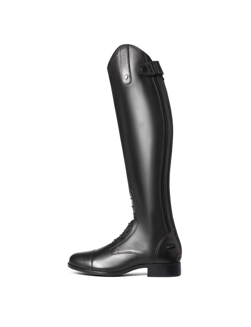 Bottes D'équitation Ariat Heritage Contour II Field Zip Alti Noir | OOR-8181573