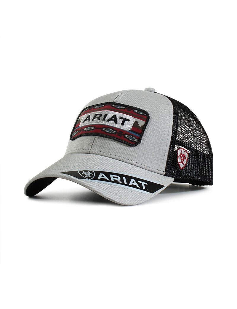 Casquettes Ariat Logo patch gry/multi Grise | EUI-2687812