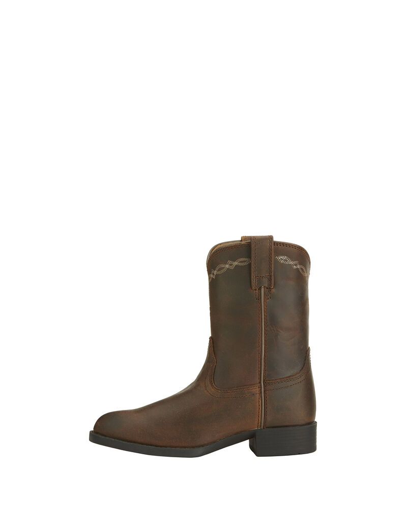 Bottes Western Ariat Heritage Roper Marron | PDB-5694223