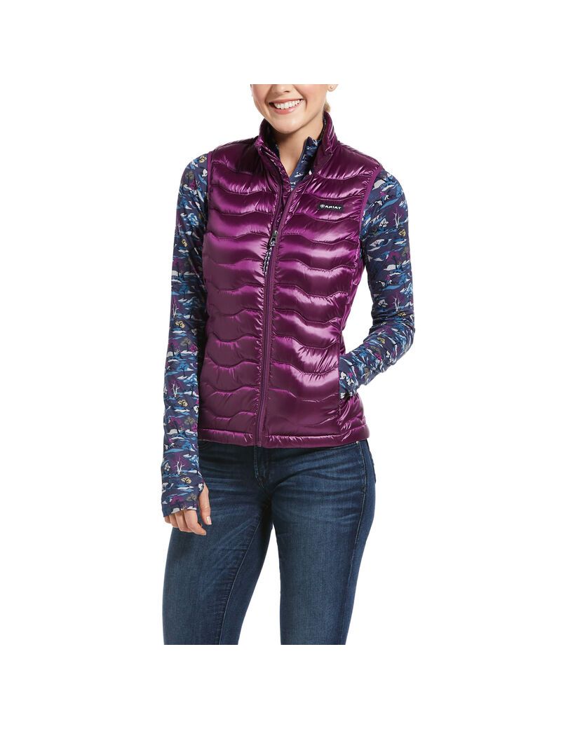 Gilet Ariat Ideal 3.0 Down Bleu Royal Violette | YRA-2455828