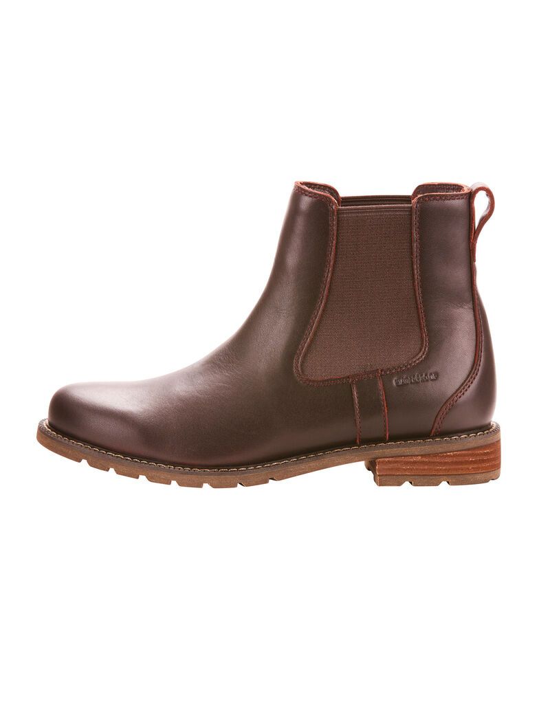 Bottines Ariat Wexford Imperméables Marron Foncé | YXJ-7201810