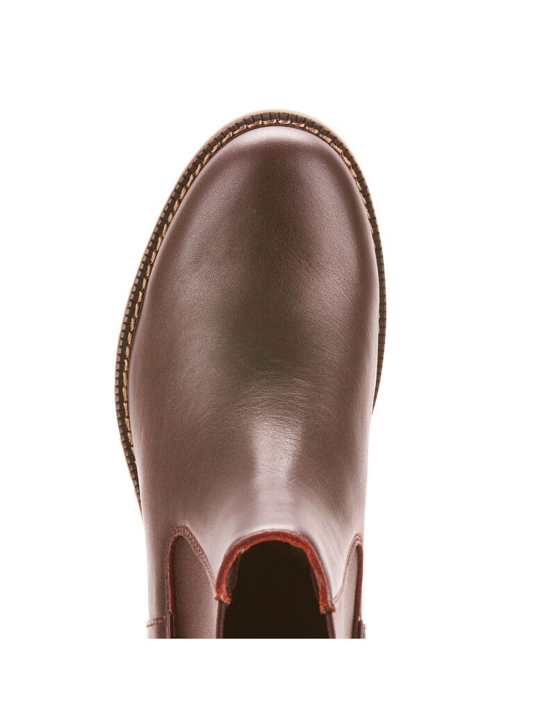 Bottines Ariat Wexford Imperméables Marron Foncé | YXJ-7201810