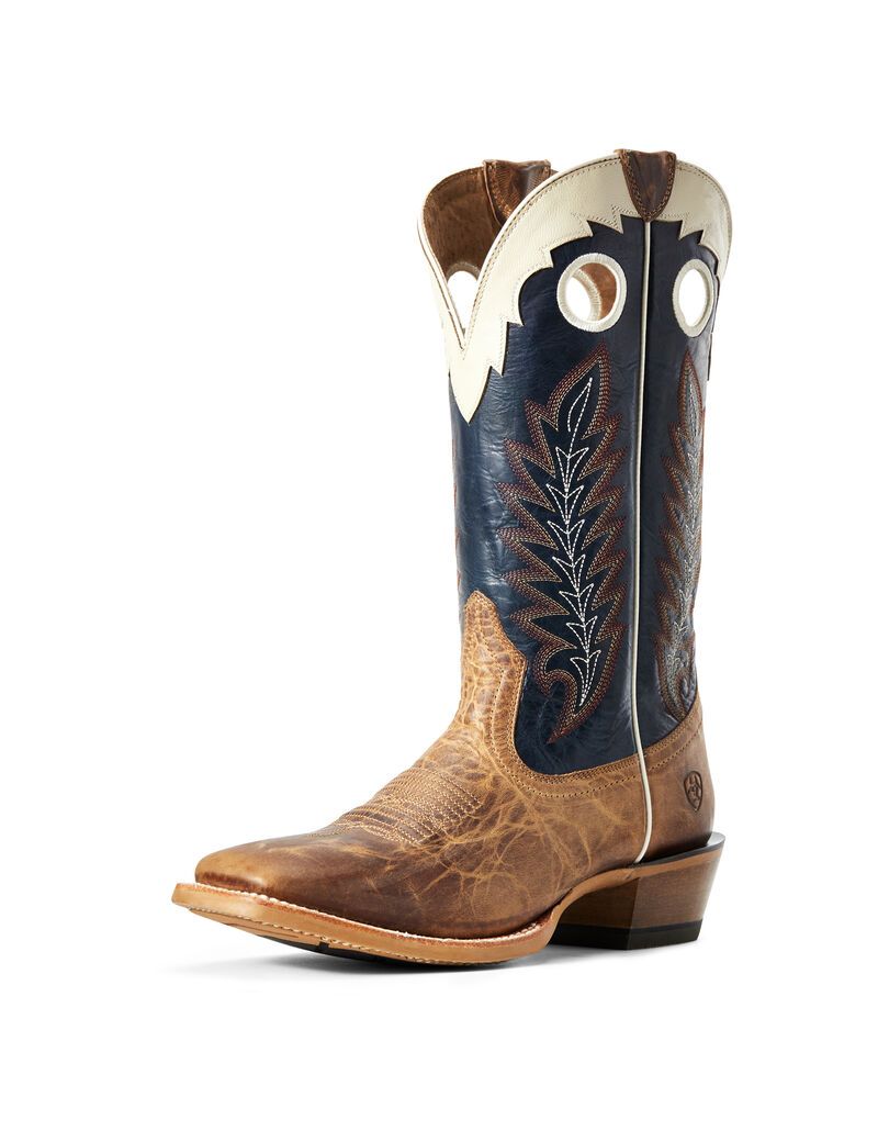 Bottes Western Ariat Real Deal Marron | ICX-5649189