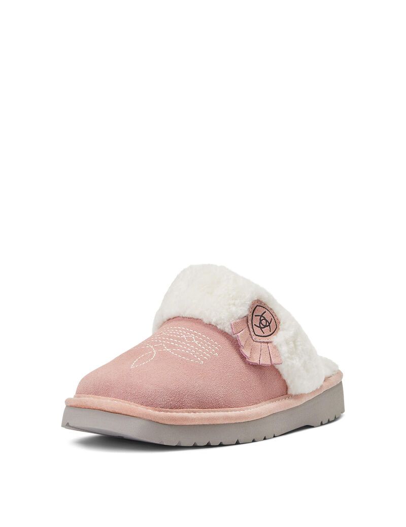 Chaussons Ariat Jackie Square Embout Rose | DRM-5280659