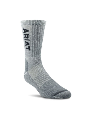 Chaussettes Ariat Legere Merino Laine Blend Steel Embout Travail Noir | IVQ-7218345