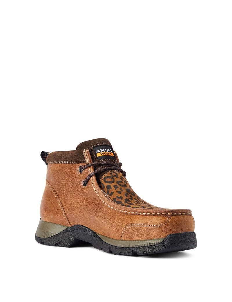 Bottes de Travail Ariat Edge LTE Moc Composite Embout Marron | NWQ-4669130