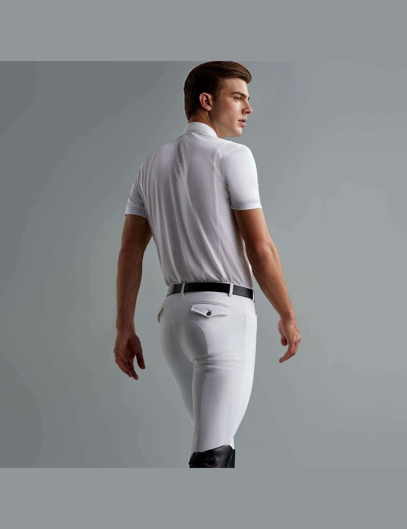 Pantalon Ariat Speranza Knee Patch Breech Blanche | VWF-3297518