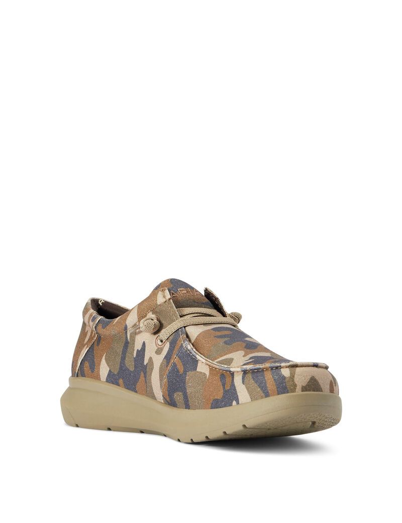 Baskets Ariat Hilo Stretch Dentelle Camouflage | HRD-0718949