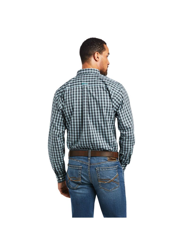 Chemises De Costume Ariat Wrinkle Free Houston Fitted Multicolore | CMV-3128045