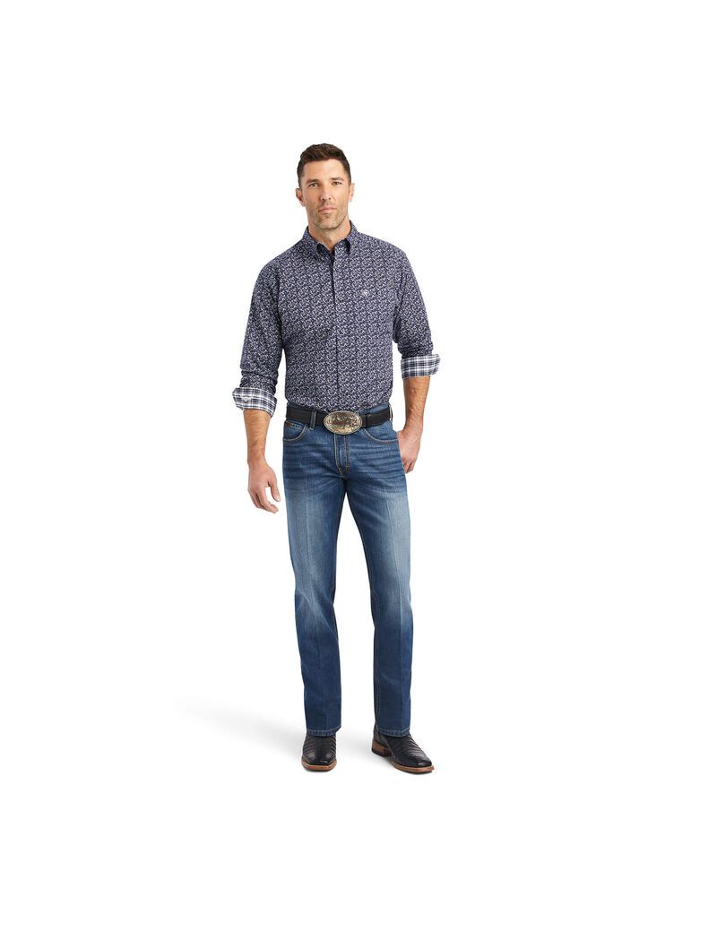 Chemises De Costume Ariat Relentless Trailblazer Stretch Classiche Fit Multicolore | QZH-2730538