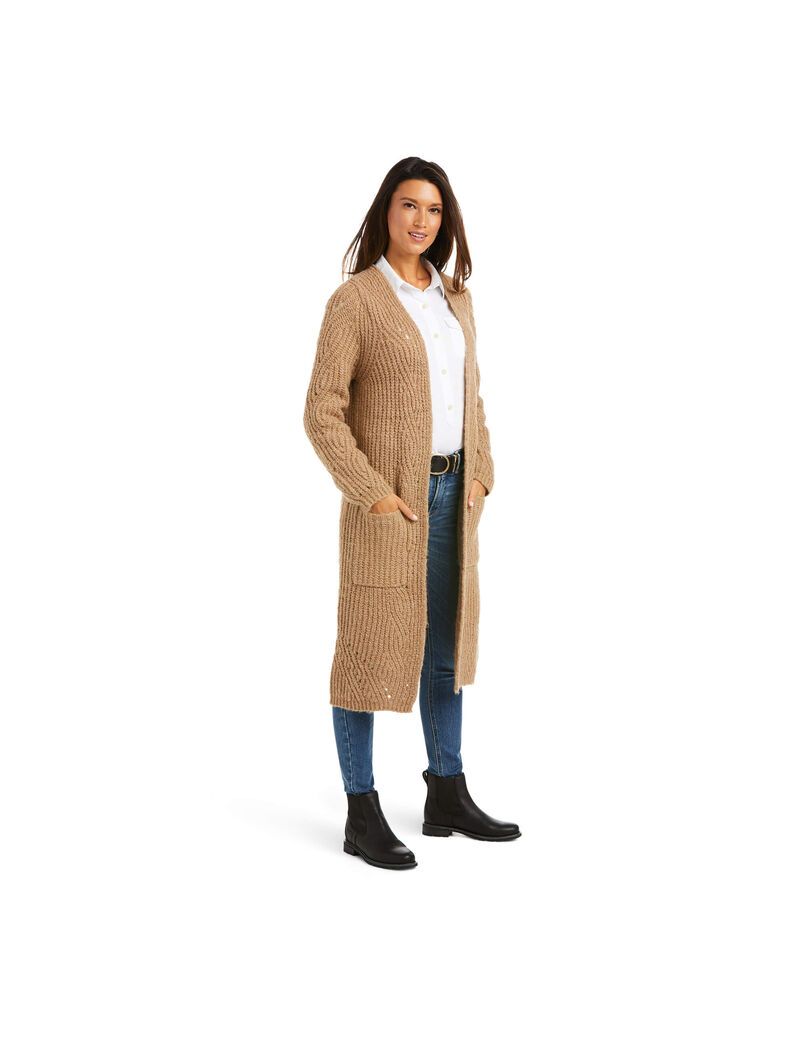 Cardigan Ariat Miramar Beige | LNX-5646280