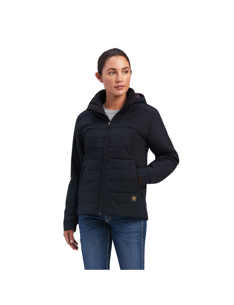 Vêtements De Travail Ariat Rebar Valkyrie Stretch Tela Insulated Jackets Noir | NGU-5379396