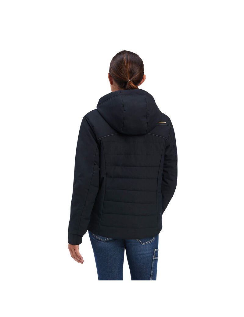 Vêtements De Travail Ariat Rebar Valkyrie Stretch Tela Insulated Jackets Noir | NGU-5379396