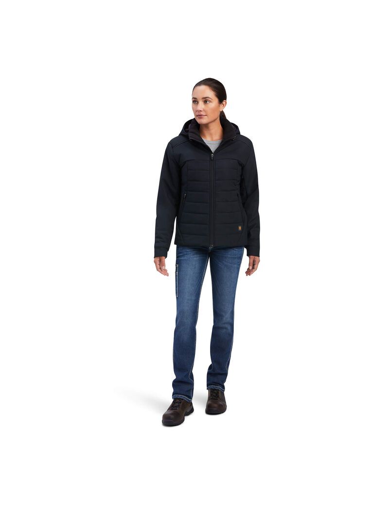 Vêtements De Travail Ariat Rebar Valkyrie Stretch Tela Insulated Jackets Noir | NGU-5379396