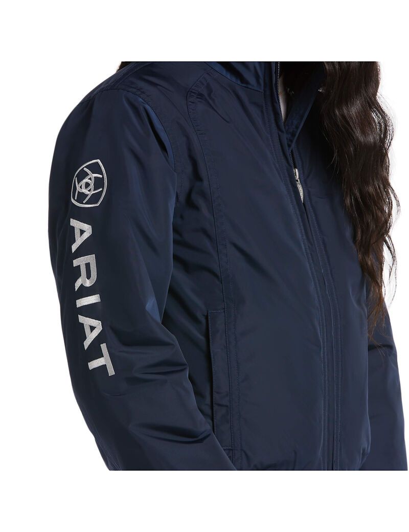 Vestes Ariat Stabilité Insulated Bleu Marine | QXO-8200276