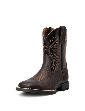 Bottes Western Ariat Amos Rouge Marron | AMF-6076515