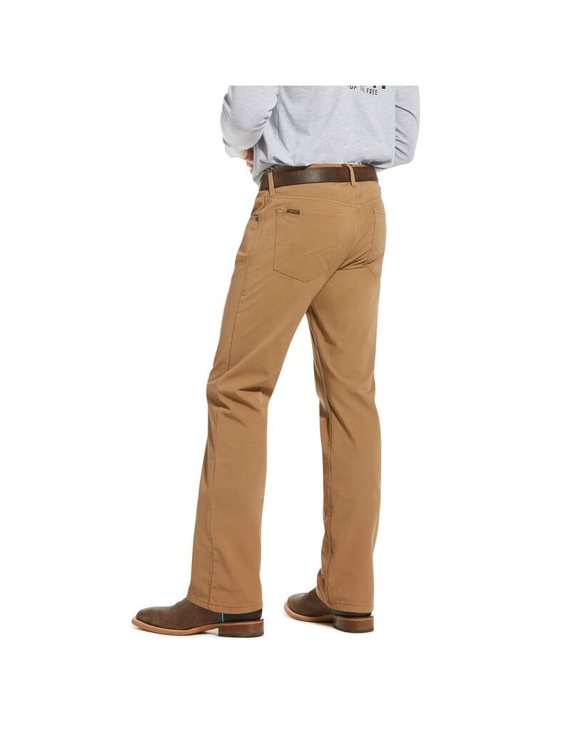 Jean Ariat M5 Slim Stretch Boone Stackable Droit Leg Kaki | DOH-1976862