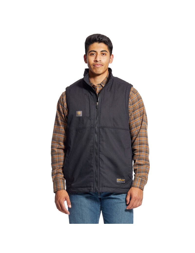 Gilet Ariat Rebar DuraCanvas Noir | NLX-9630403