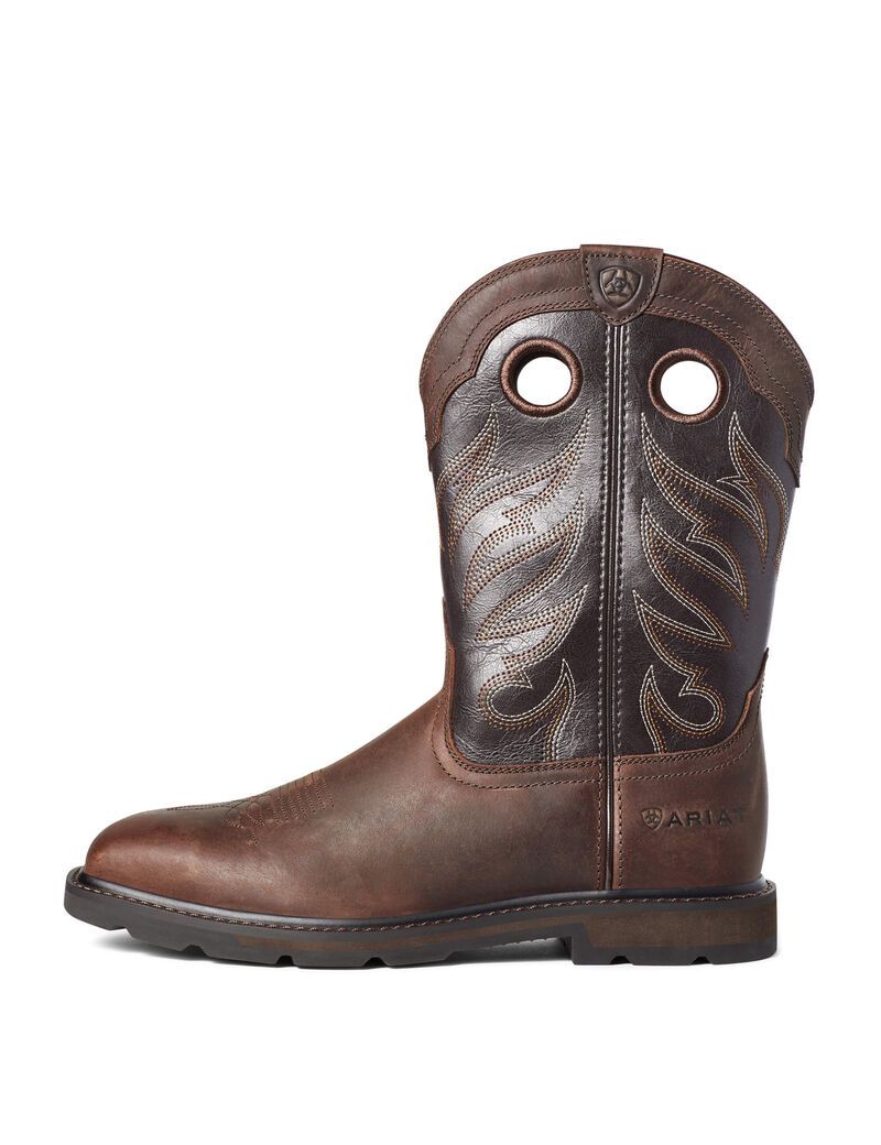 Bottes de Travail Ariat Groundwork Marron | RDS-8352354