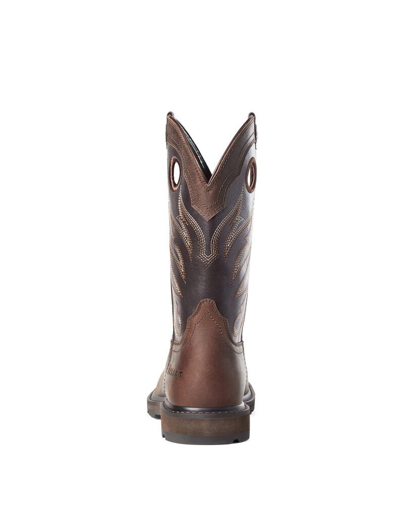 Bottes de Travail Ariat Groundwork Marron | RDS-8352354