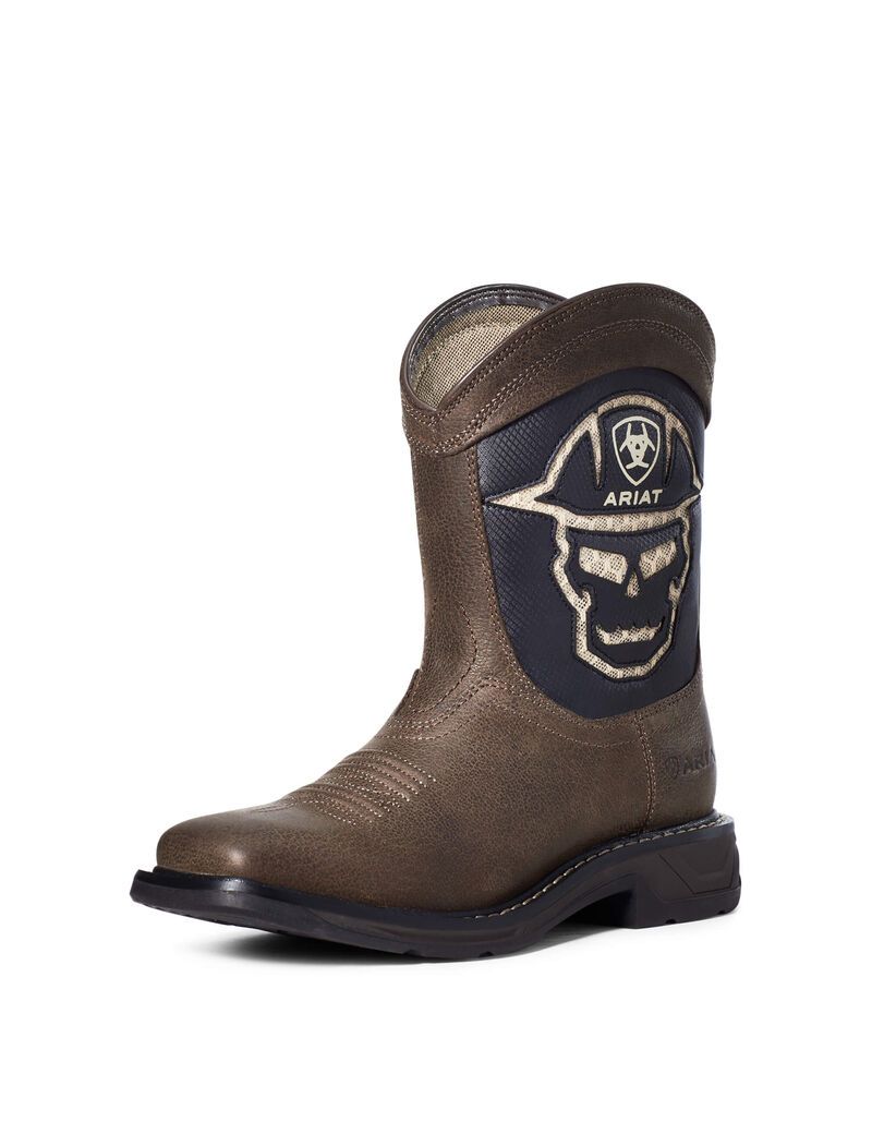 Bottes Western Ariat Workhog Xt Venttek Bold Cafe | HJO-4992084