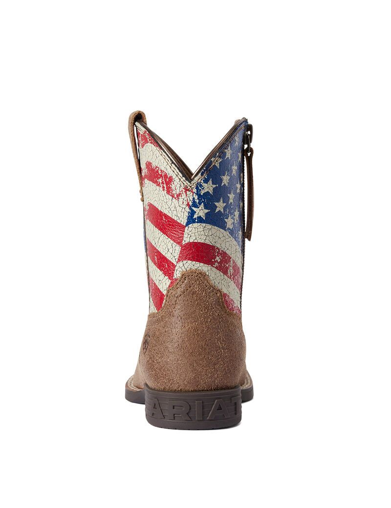 Bottes Western Ariat Stars And Stripes Marron | KLN-3194475