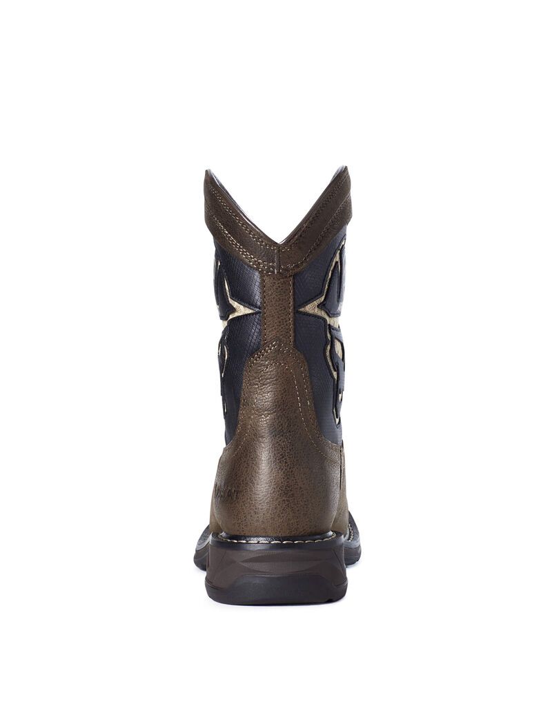 Bottes Western Ariat Workhog Xt Venttek Bold Cafe | HJO-4992084