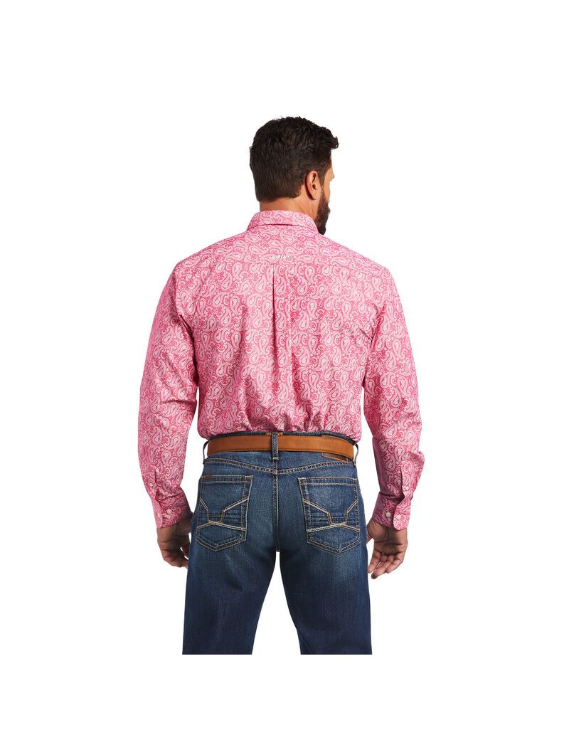 Chemises De Costume Ariat Mark Classiche Fit Rose Clair | EES-8013095