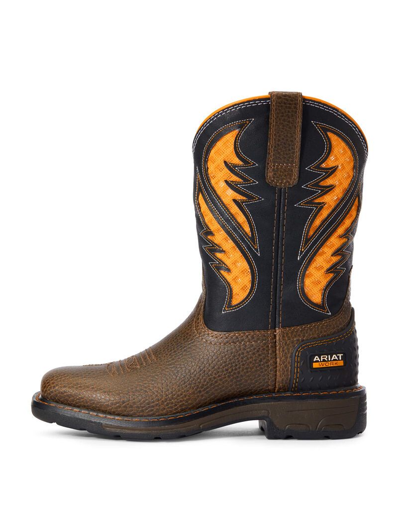 Bottes Western Ariat Travail Venttek Marron | PLD-9046114